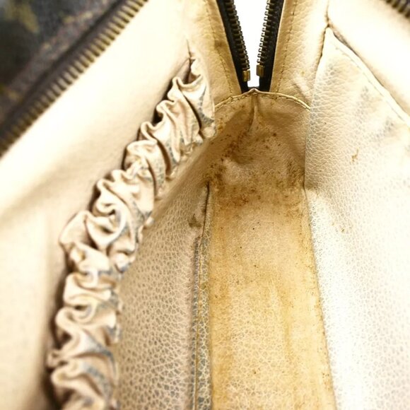 LOUIS VUITTON Trousse Toilette 23 Clutch Hand Bag Monogram Brown - Picture 11 of 16